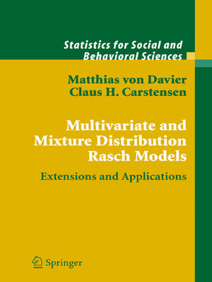 cover image of Multivariate and Mixture Distribution Rasch Models